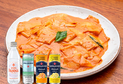 ¡kombo-•-pappardelle-al-teléfono-x-sanpellegrino-naturali